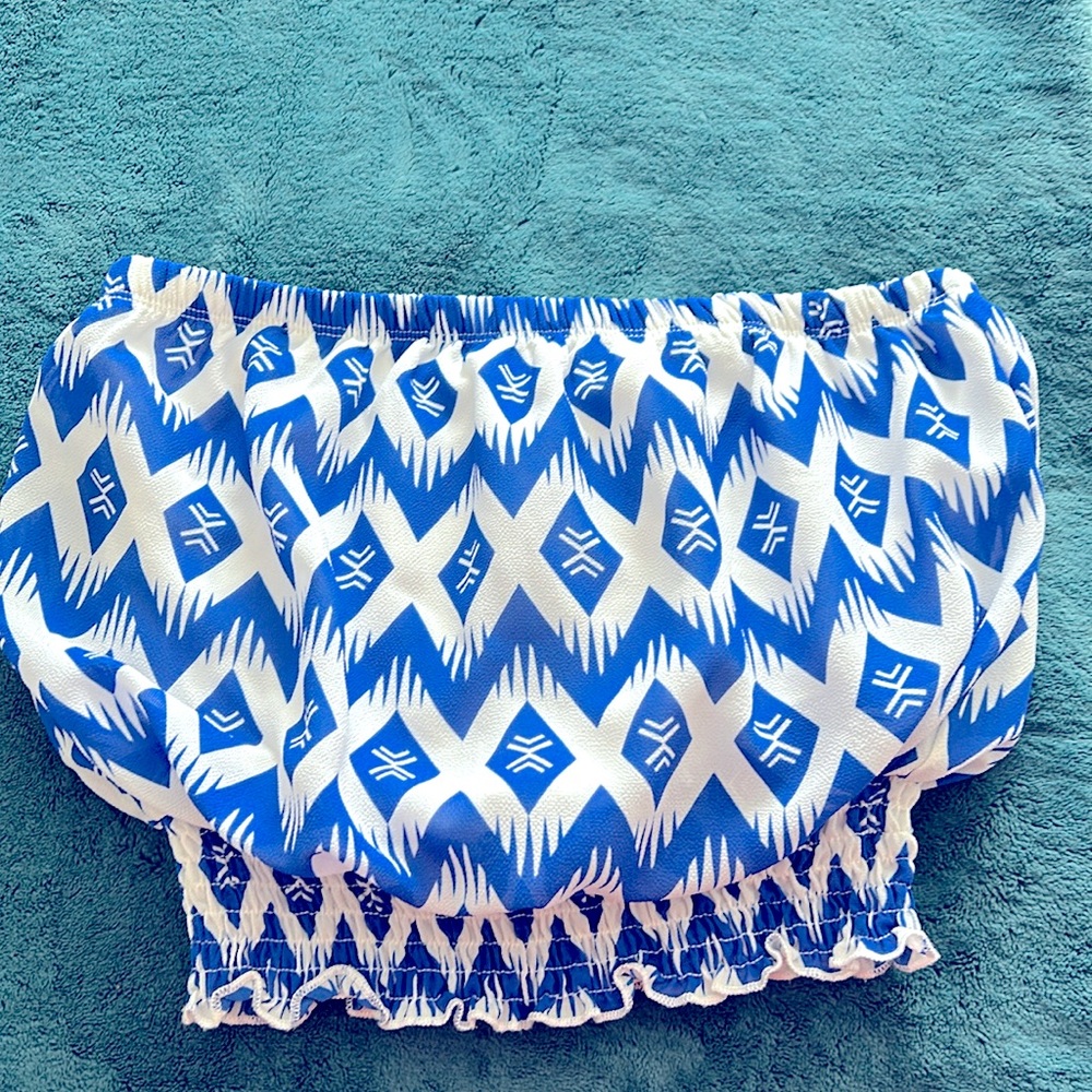 Mine Crop Top/Tube Top - Size Small